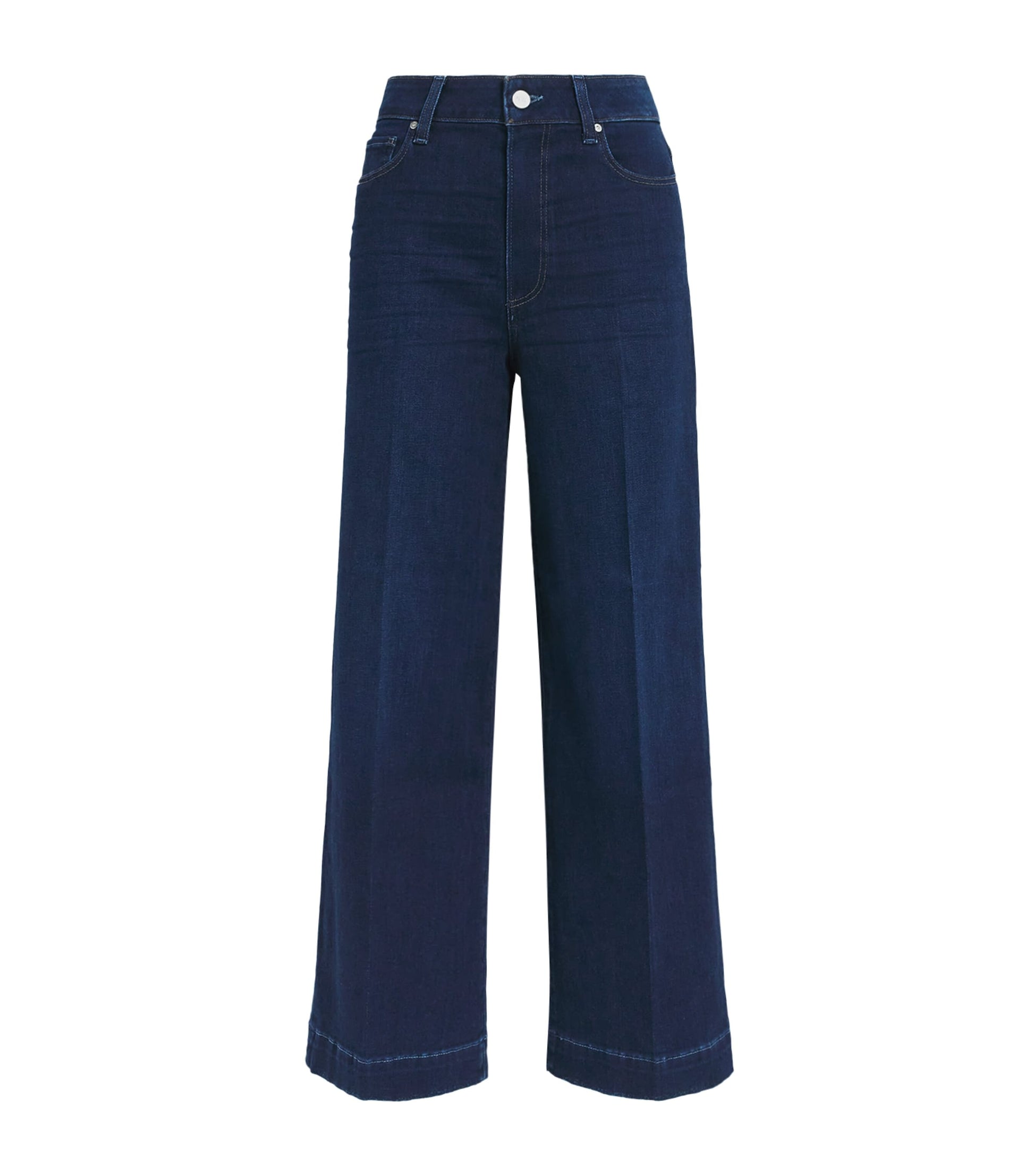 Navy Anessa Wide-Leg Jeans