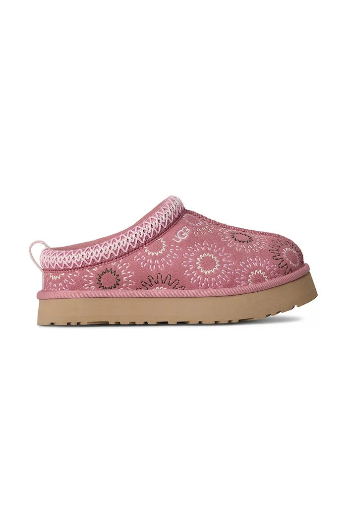 Çocuk Süet Terlik UGG TAZZ SUN STITCH