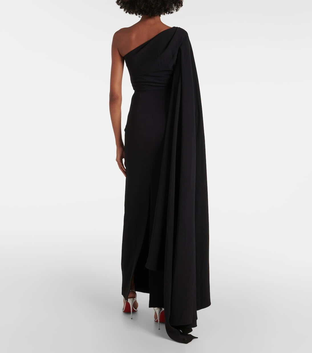 Solace London - Daria one-shoulder gown