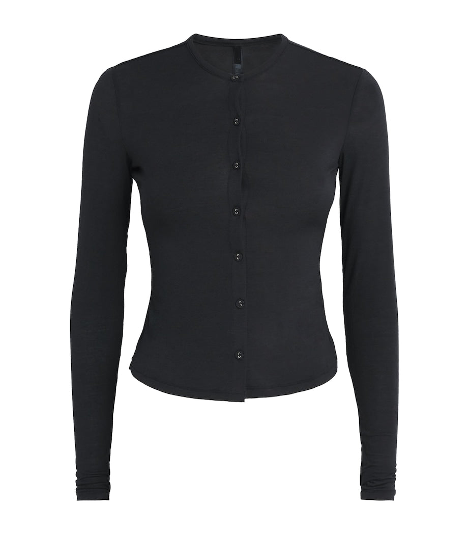 Sheer Modal Cardigan ONYX