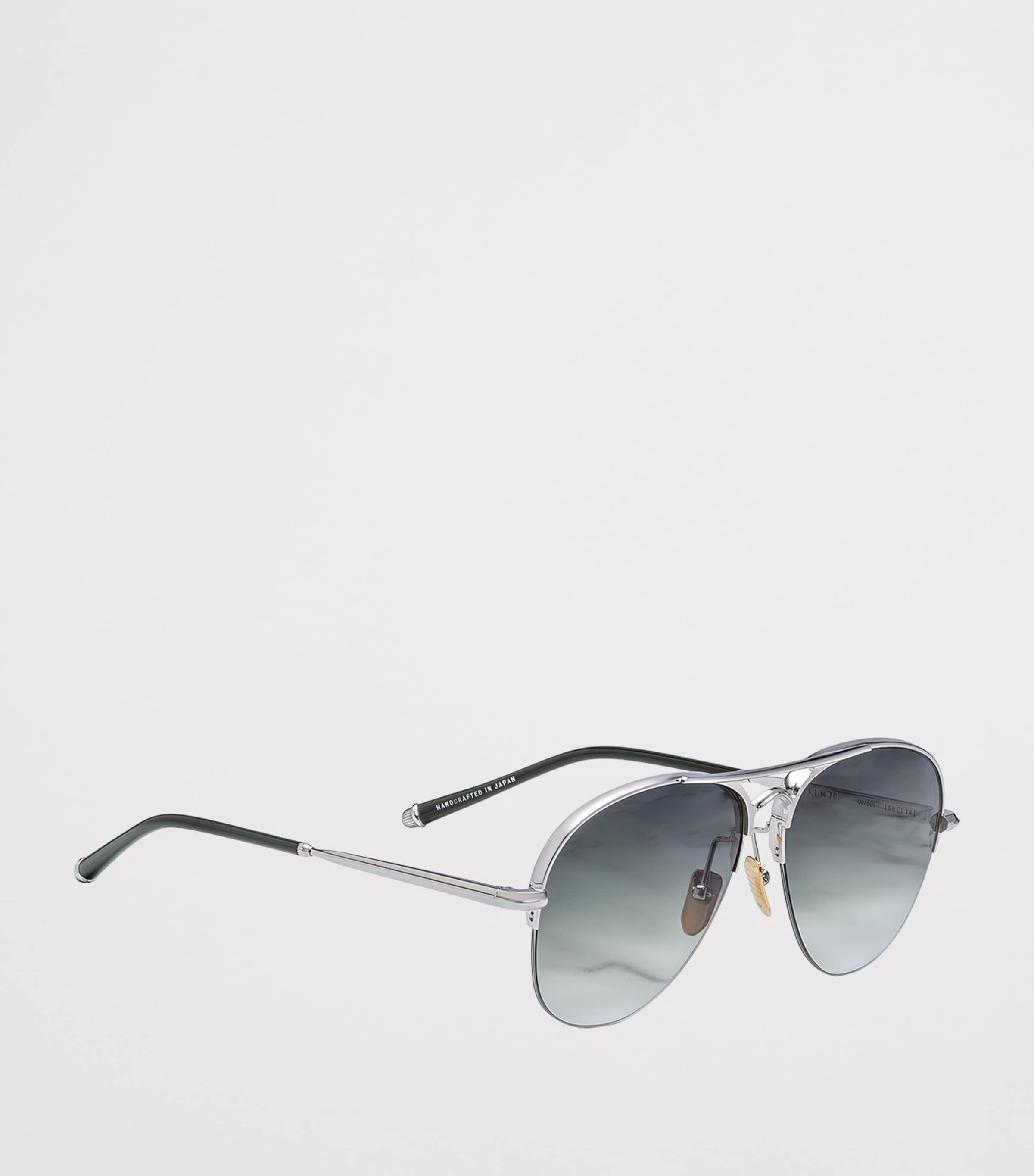 Metal Amelia Aviator Sunglasses