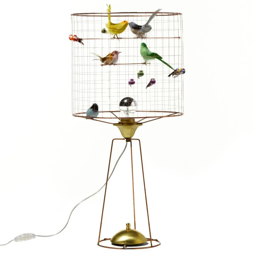 Mathieu Challières - Tall Birdcage Table Lamp