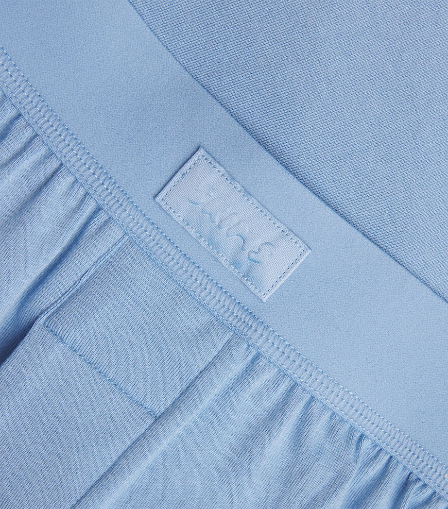 Blue Loose Boxer Shorts