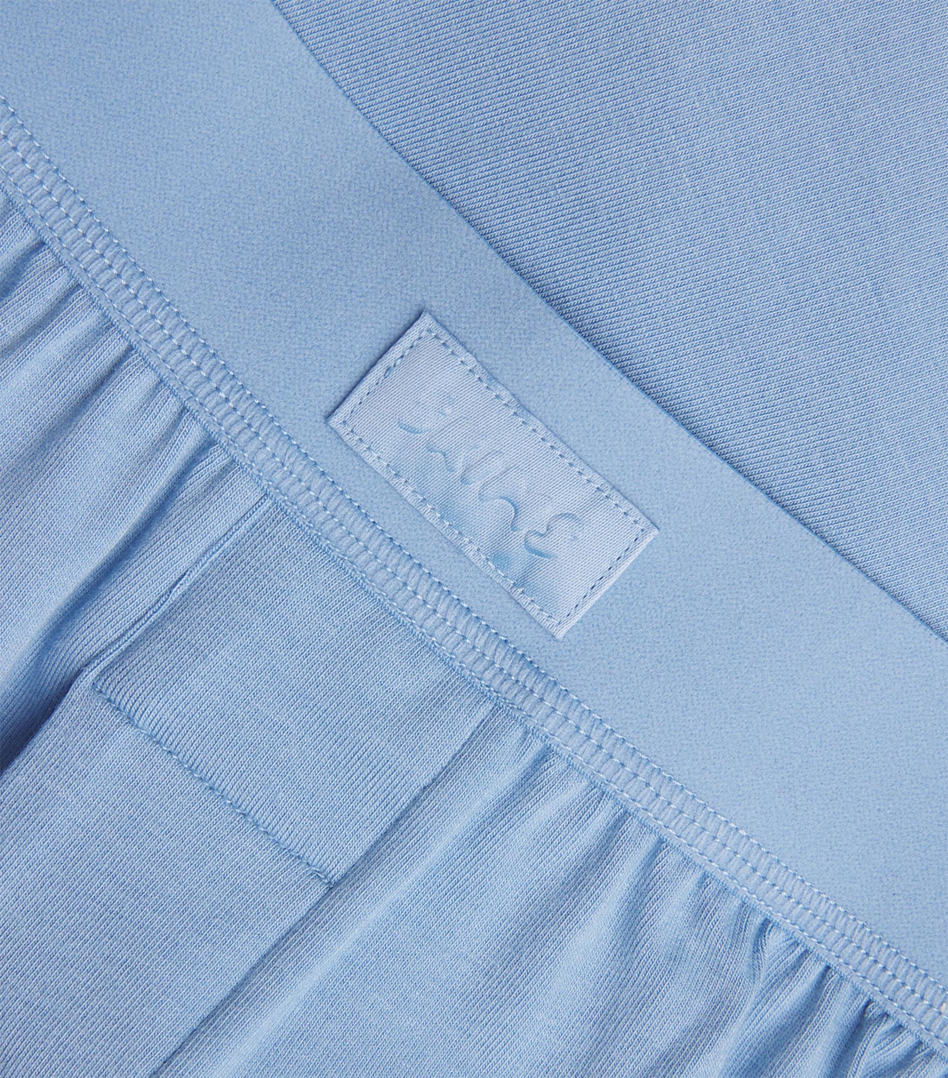 Blue Loose Boxer Shorts