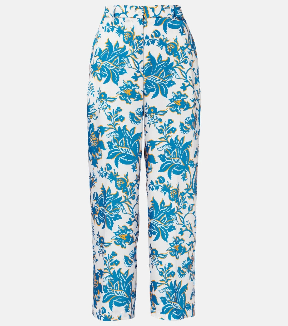 Etro - Printed wide-leg pants