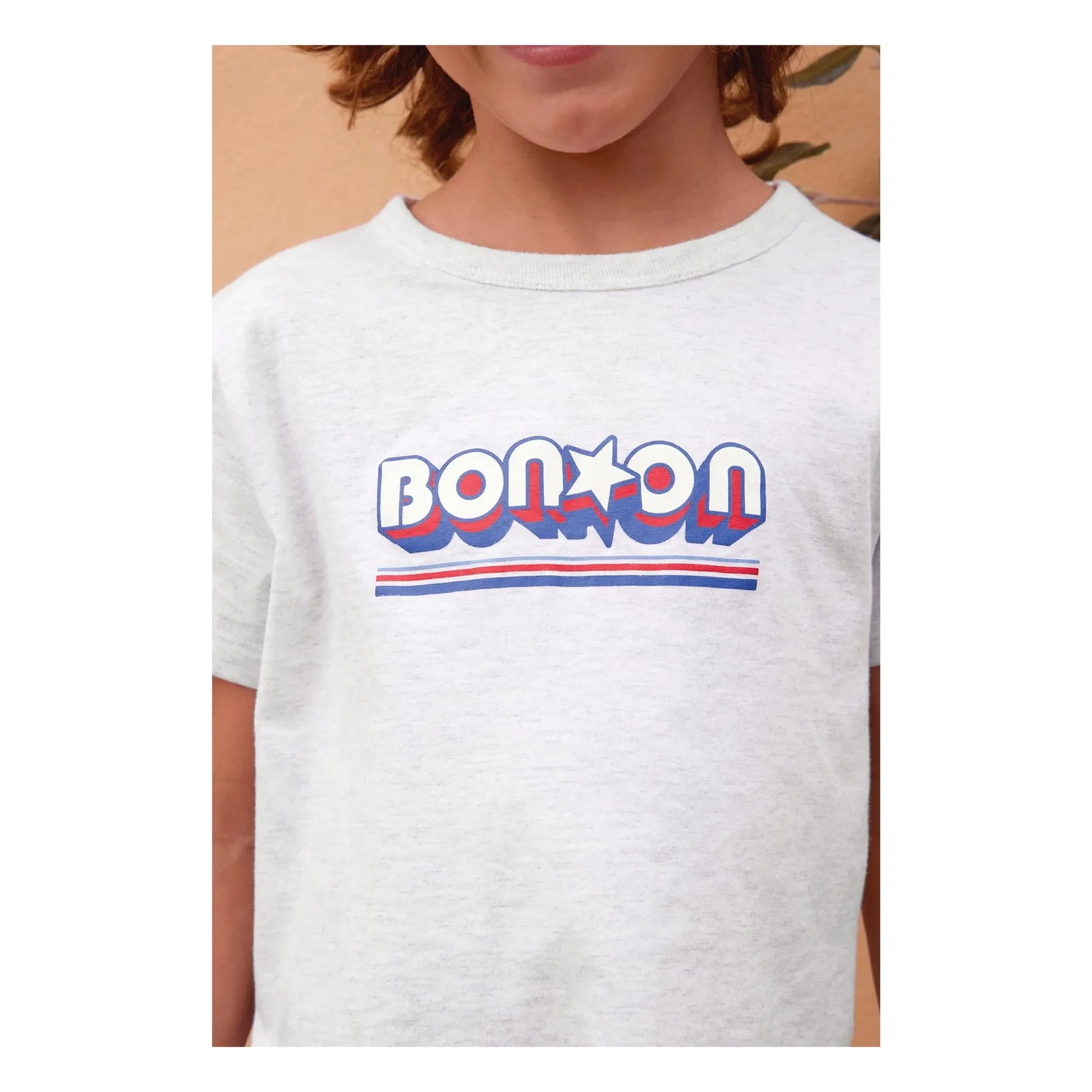 Bonton - Chiné Tubo Bonton T-shirt | Grey