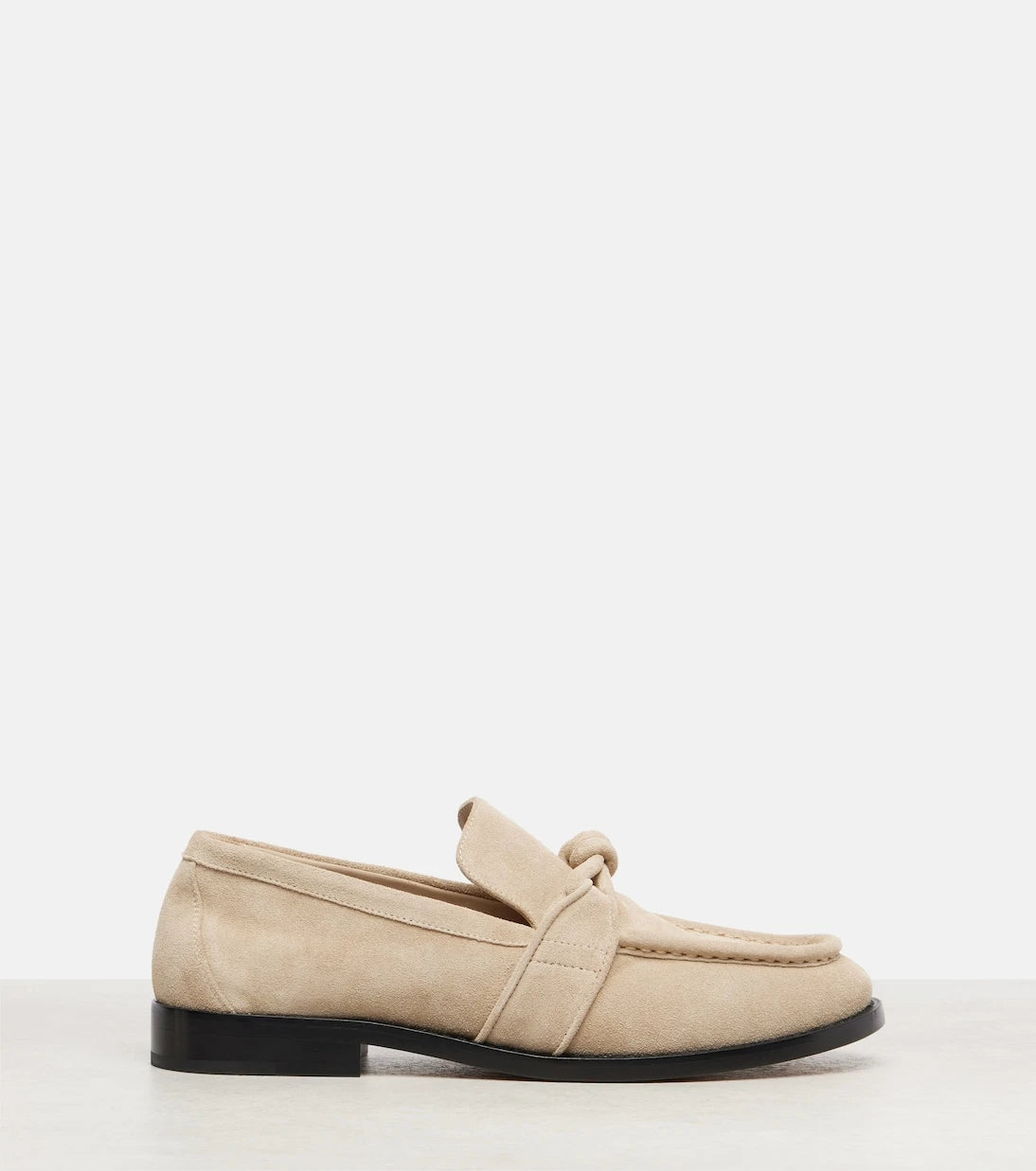 Bottega Veneta - Astaire Knot suede loafers