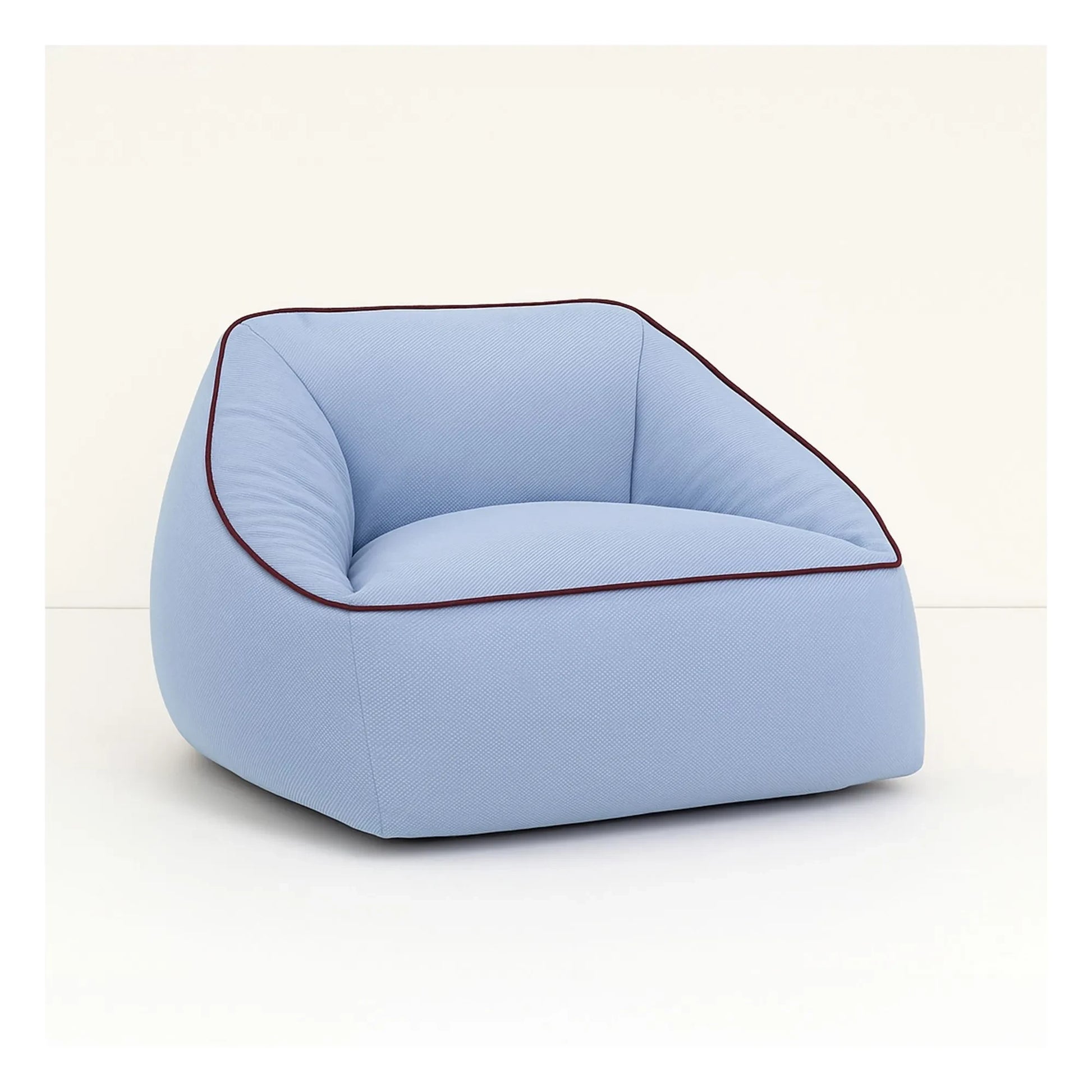 Nobodinoz - Arnold footstool | Blue