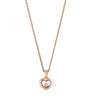 Rose Gold And Diamond Happy Diamonds Icons Pendant