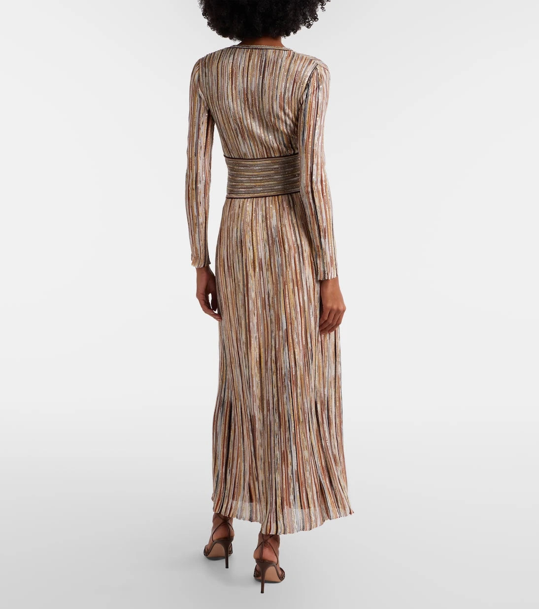 Missoni - Sequined striped maxi dress