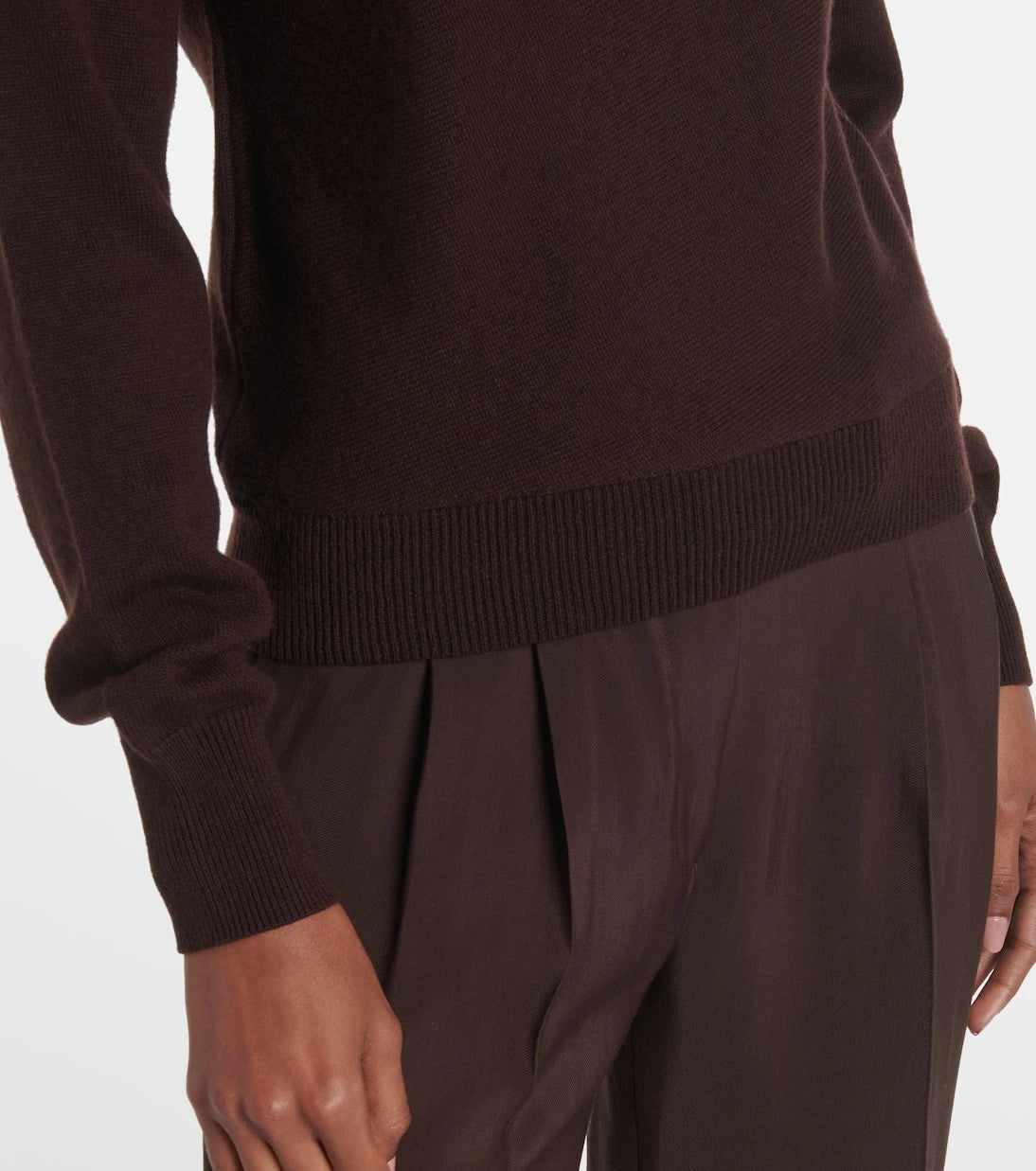Tom Ford - Cashmere and cotton turtleneck sweater