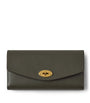 Mulberry GREEN Leather Darley Wallet