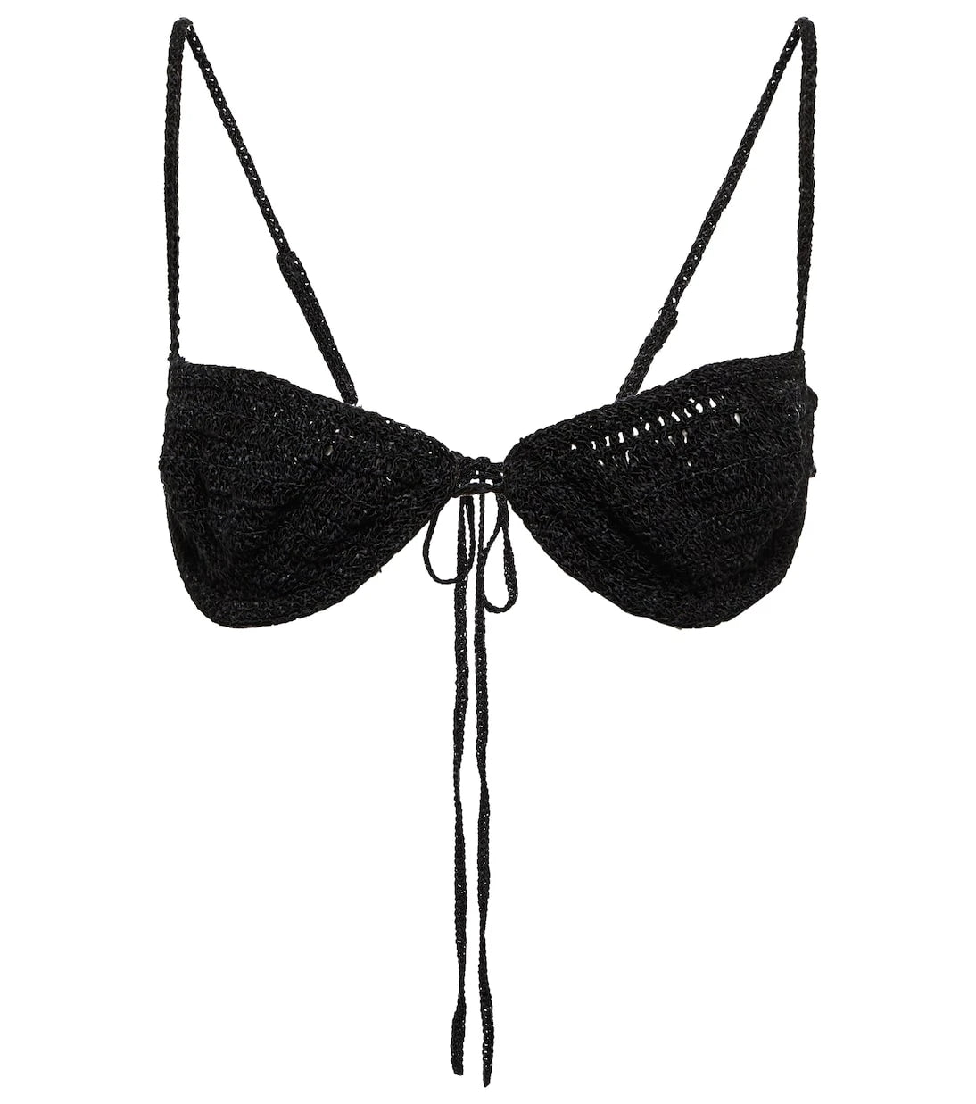 Magda Butrym - Crocheted cotton-blend bra