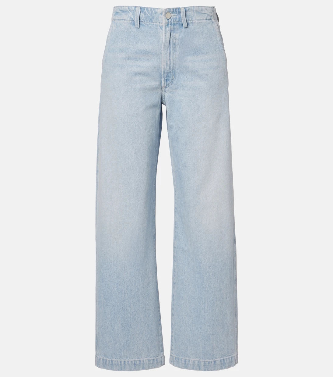 Agolde - x Maria McManus faded wide-leg jeans
