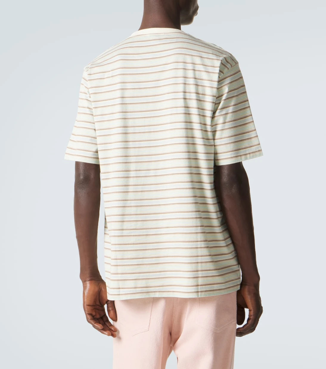 Auralee - Striped cotton jersey T-shirt