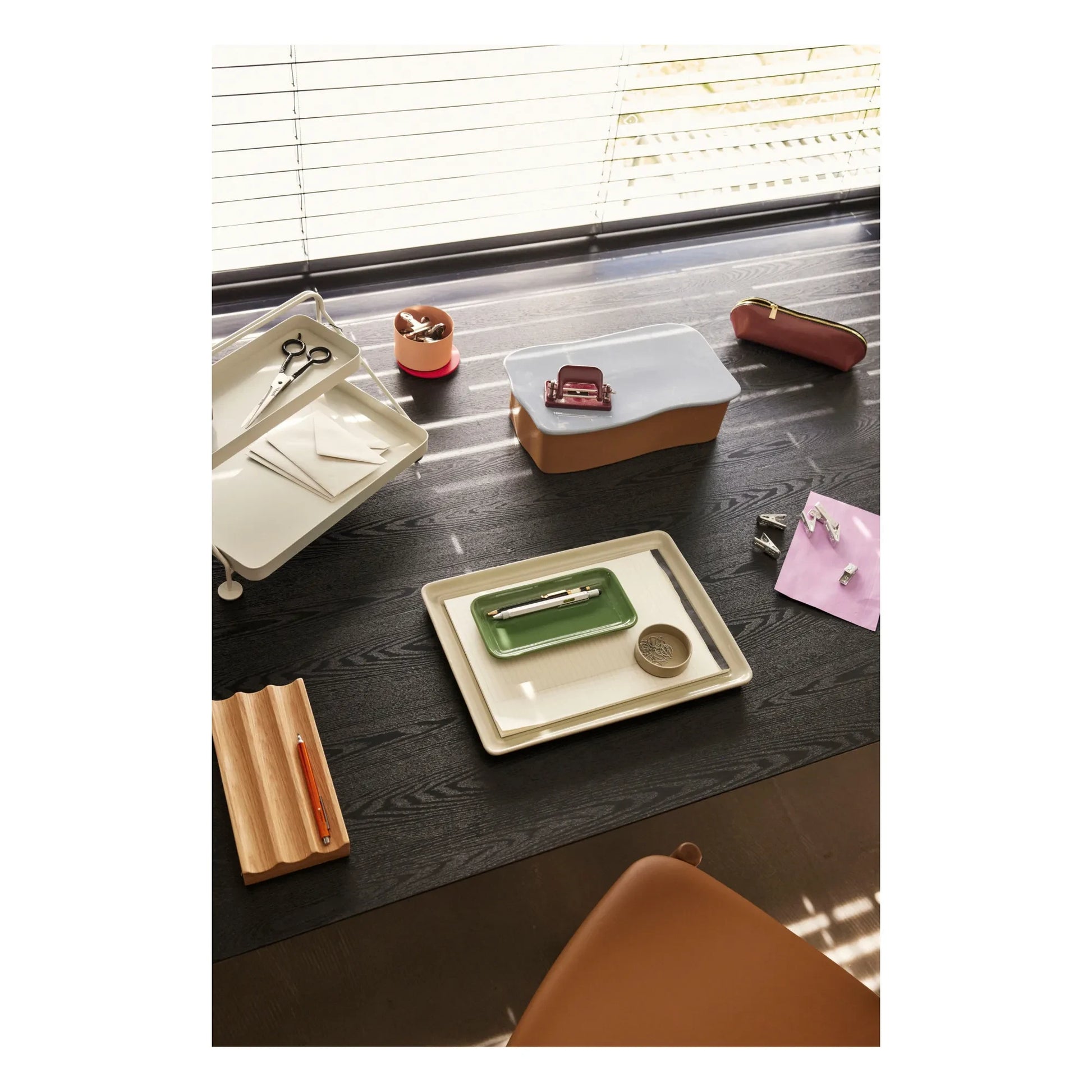 Hübsch - Amare Storage Box | Light Blue