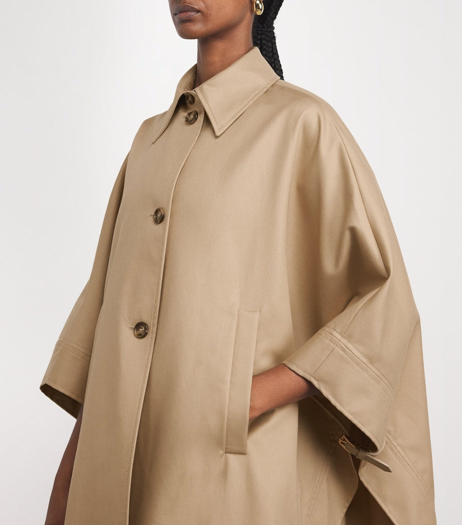 Cape Trench Coat SAND