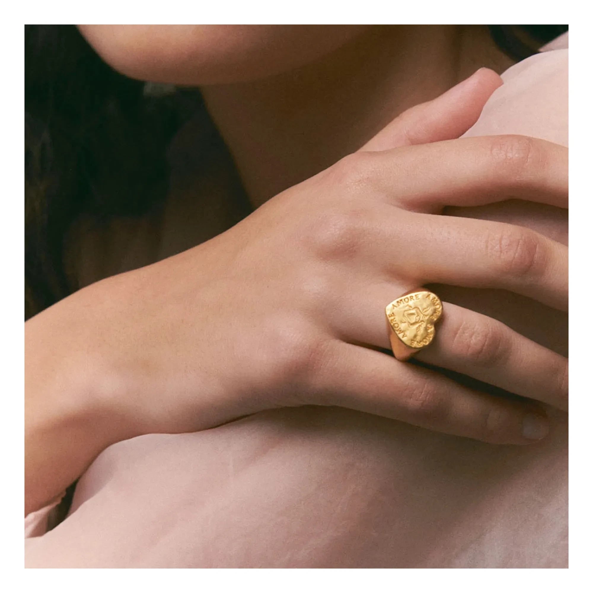 Alhaja - Cupido ring | Gold