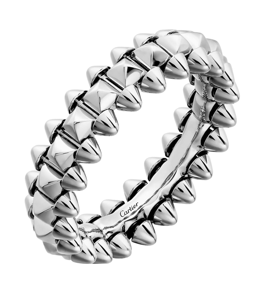 Small White Gold Clash de Cartier Ring
