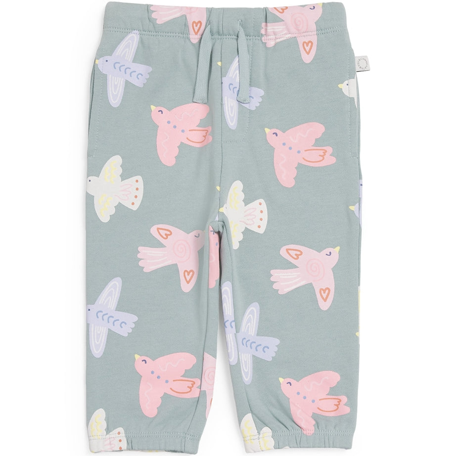Stella McCartney Kids Bird Print Jersey Sweatpants (3-36 Months)