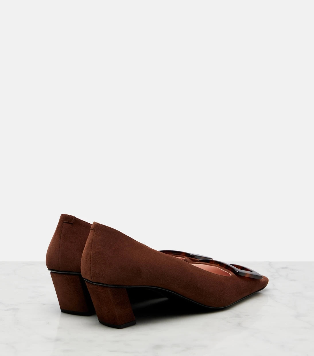 Roger Vivier - Belle Vivier suede pumps