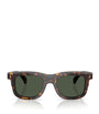 Moncler Brown Acetate Claro ME6004 Sunglasses