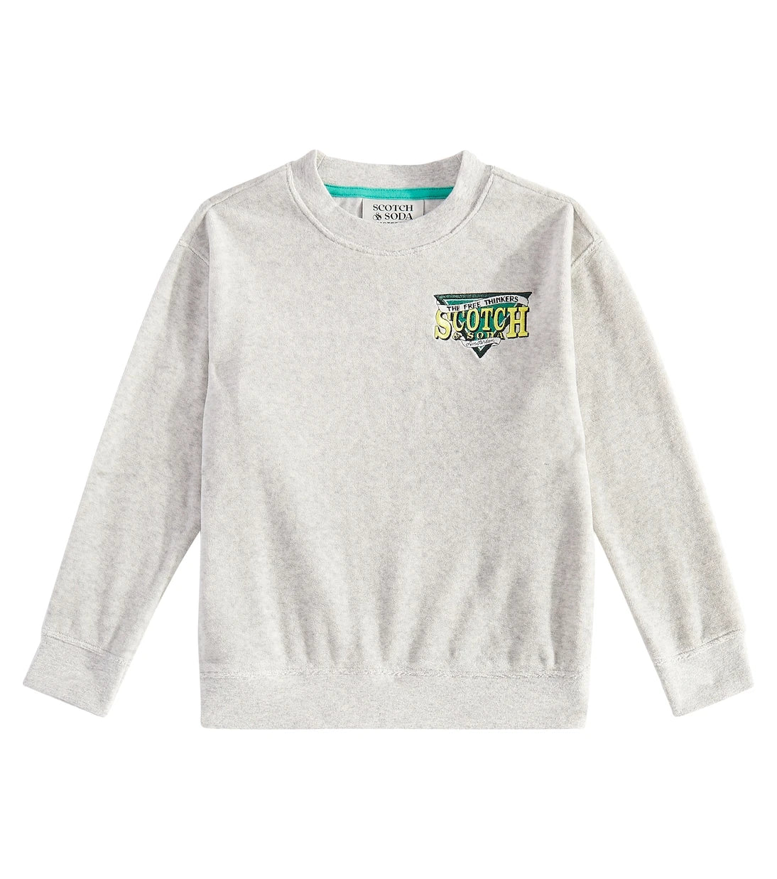 Scotch & Soda Kids - Cotton-blend terry sweatshirt
