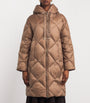 Brown Down Water-Resistant The Cube Coat