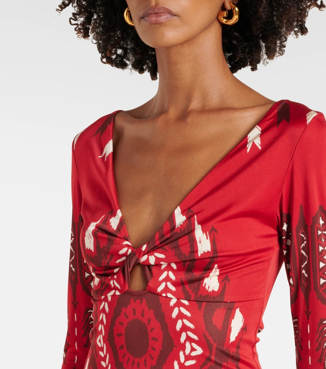 Johanna Ortiz - Printed jersey midi dress