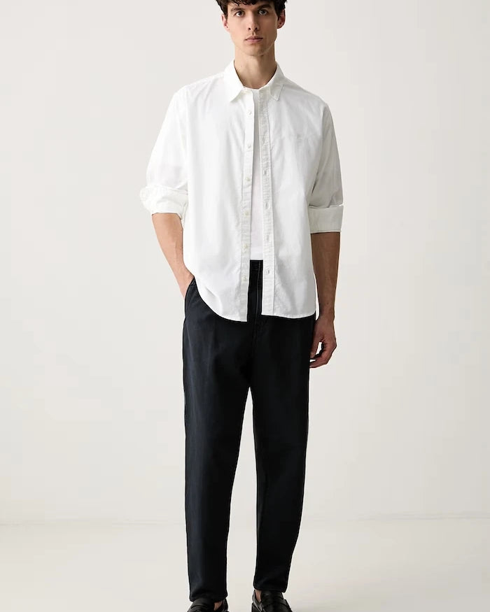 G-Star erkek pamuk pantolon Pleated Chino Relaxed Tapered