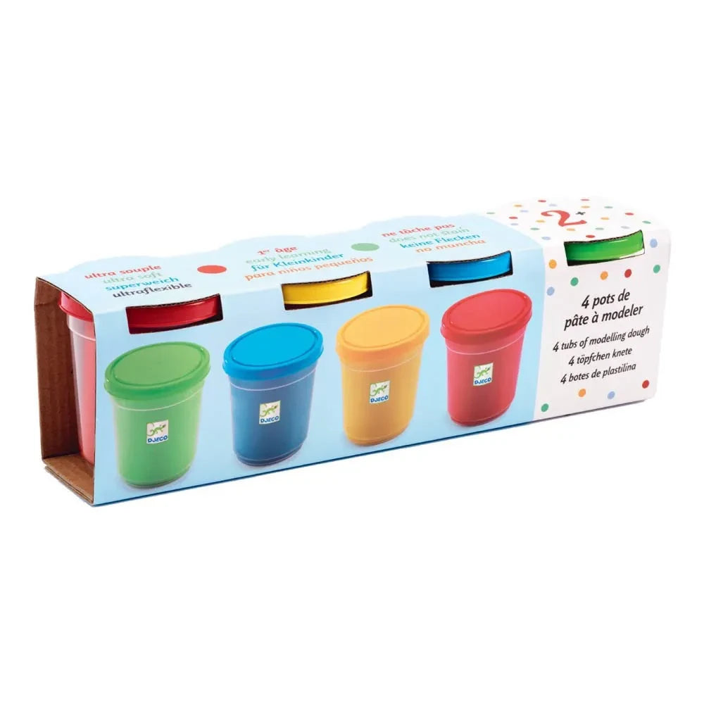 Djeco - Modelling Clay - Set of 4