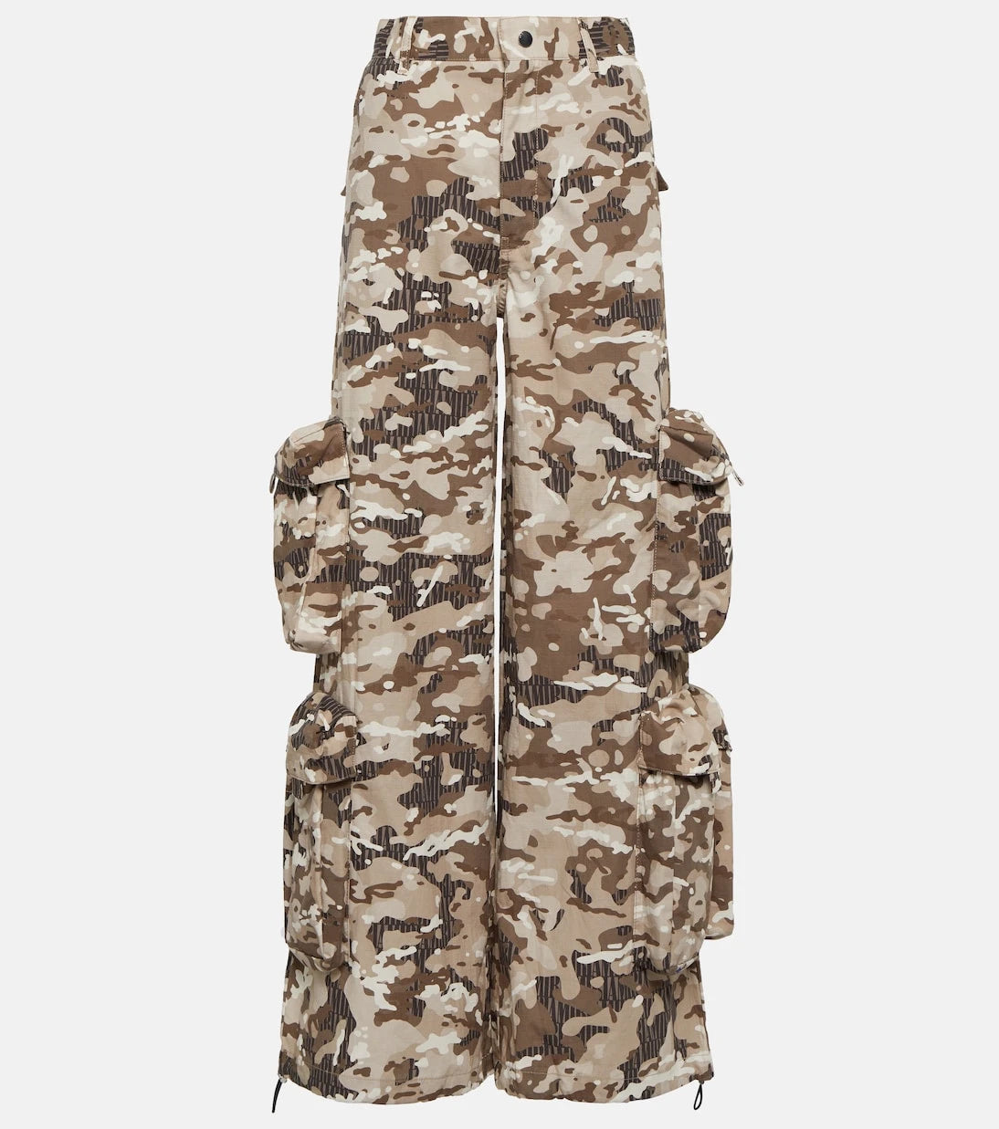 Amiri - Camouflage cotton cargo pants