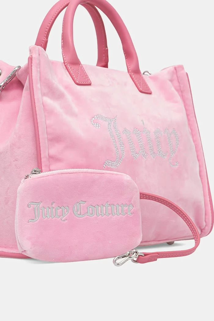 Juicy Couture Kadın Iris Velvet Kadife Alışveriş Çantası