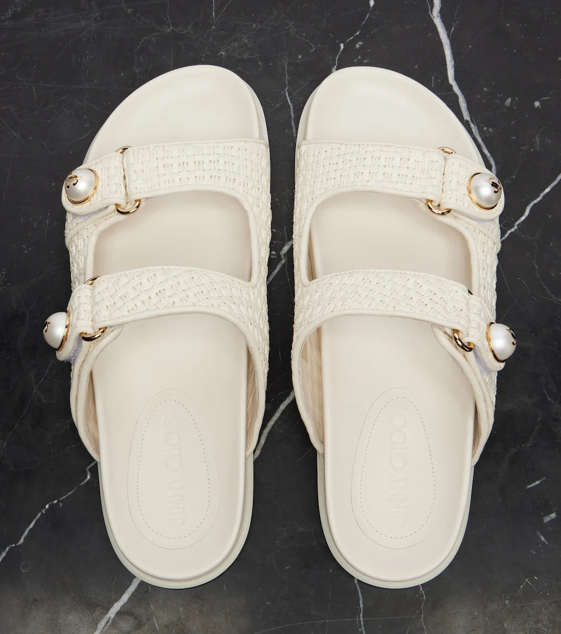 Jimmy Choo - Fayence embellished sandals
