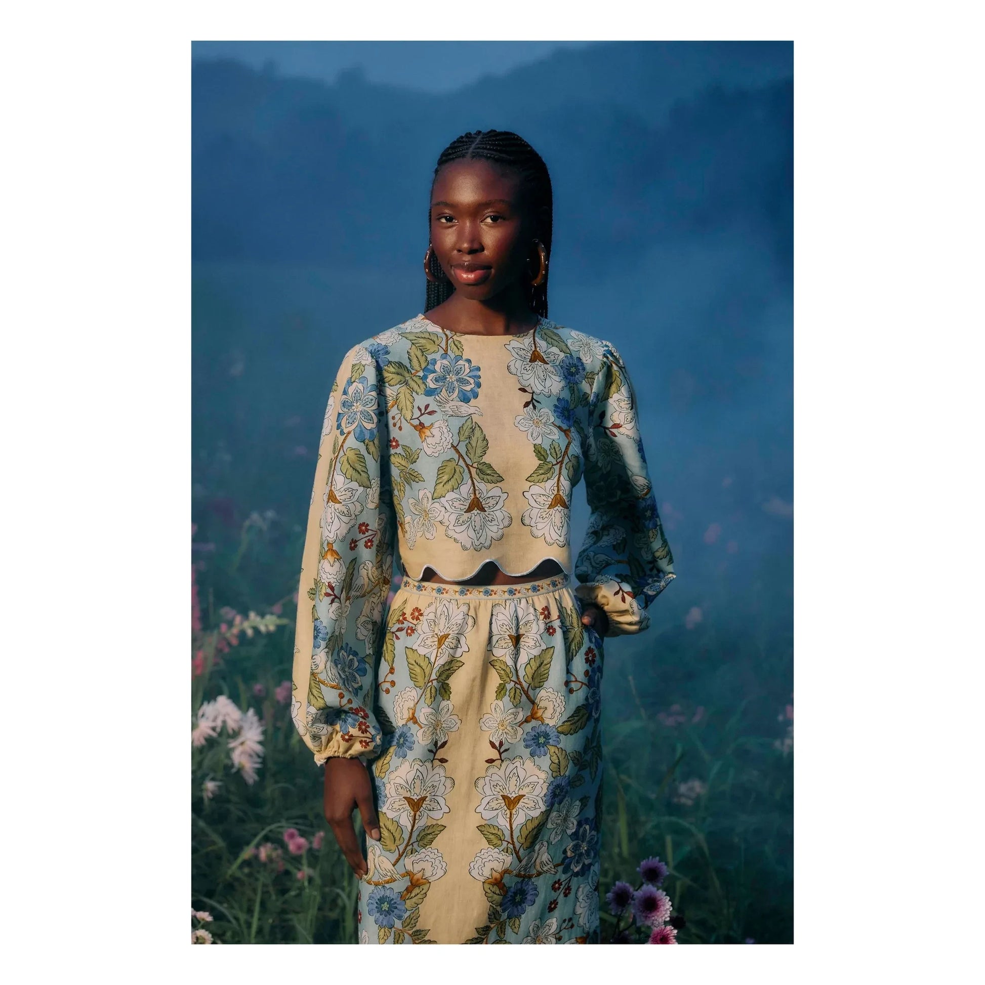 Farm Rio - Blouse Garden Linen | Sand