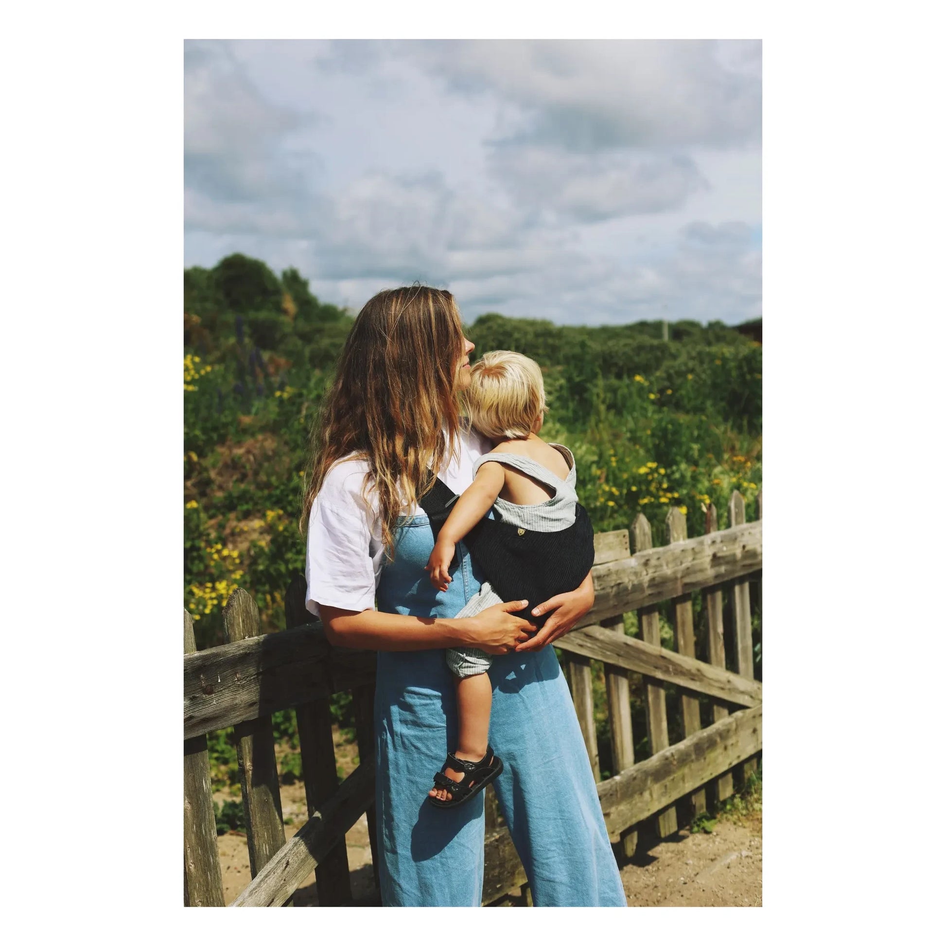 Wildride - Corduroy baby carrier | Black