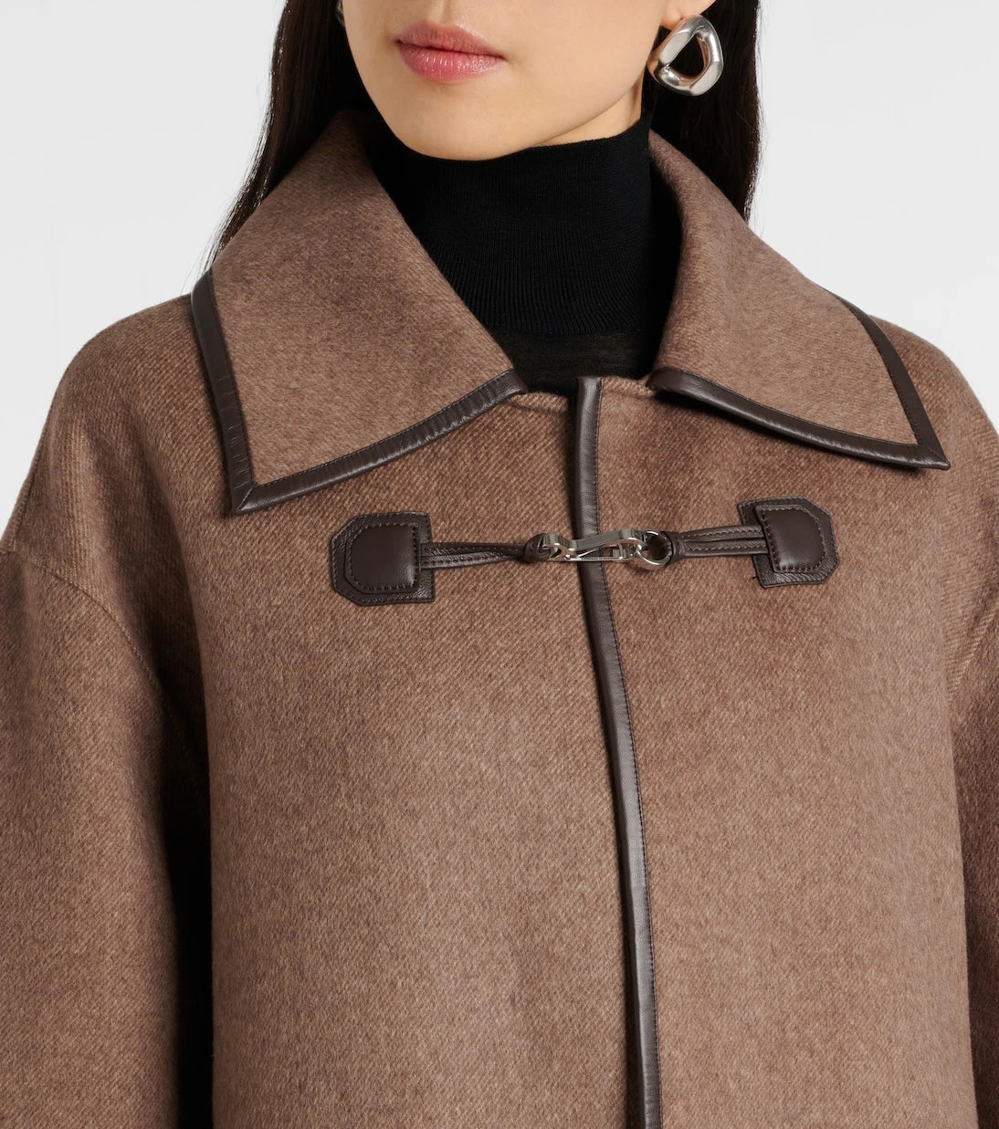 Toteme - Double clasp wool coat