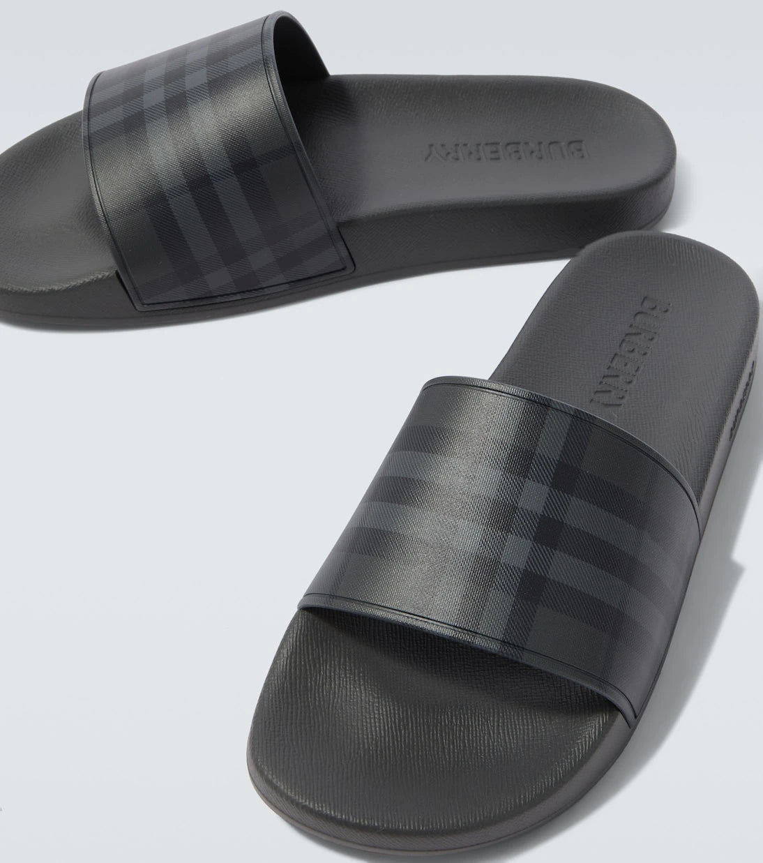Burberry - Burberry Check slides