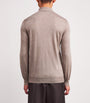 Silk-Cotton-Cashmere Polo Shirt