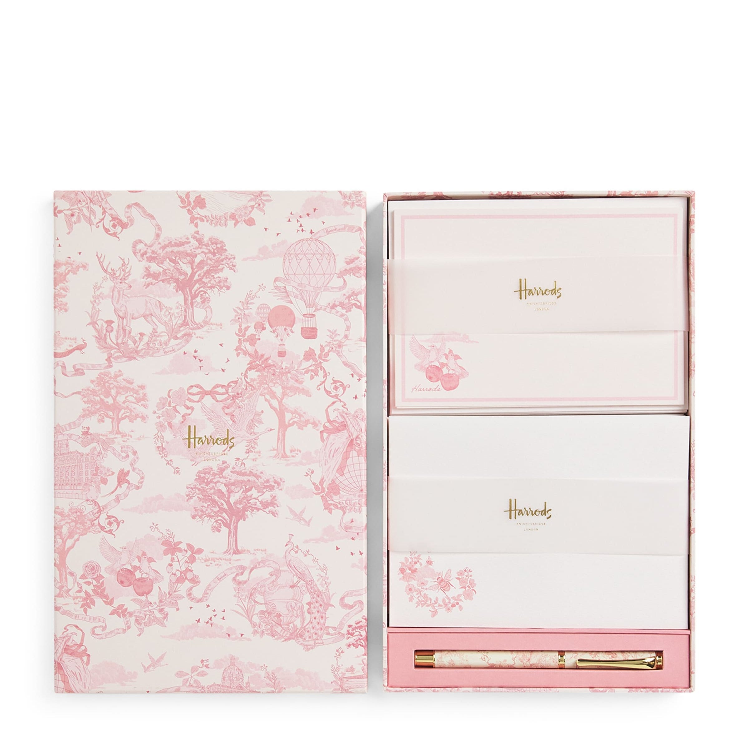 Harrods Toile Letter Writing Set