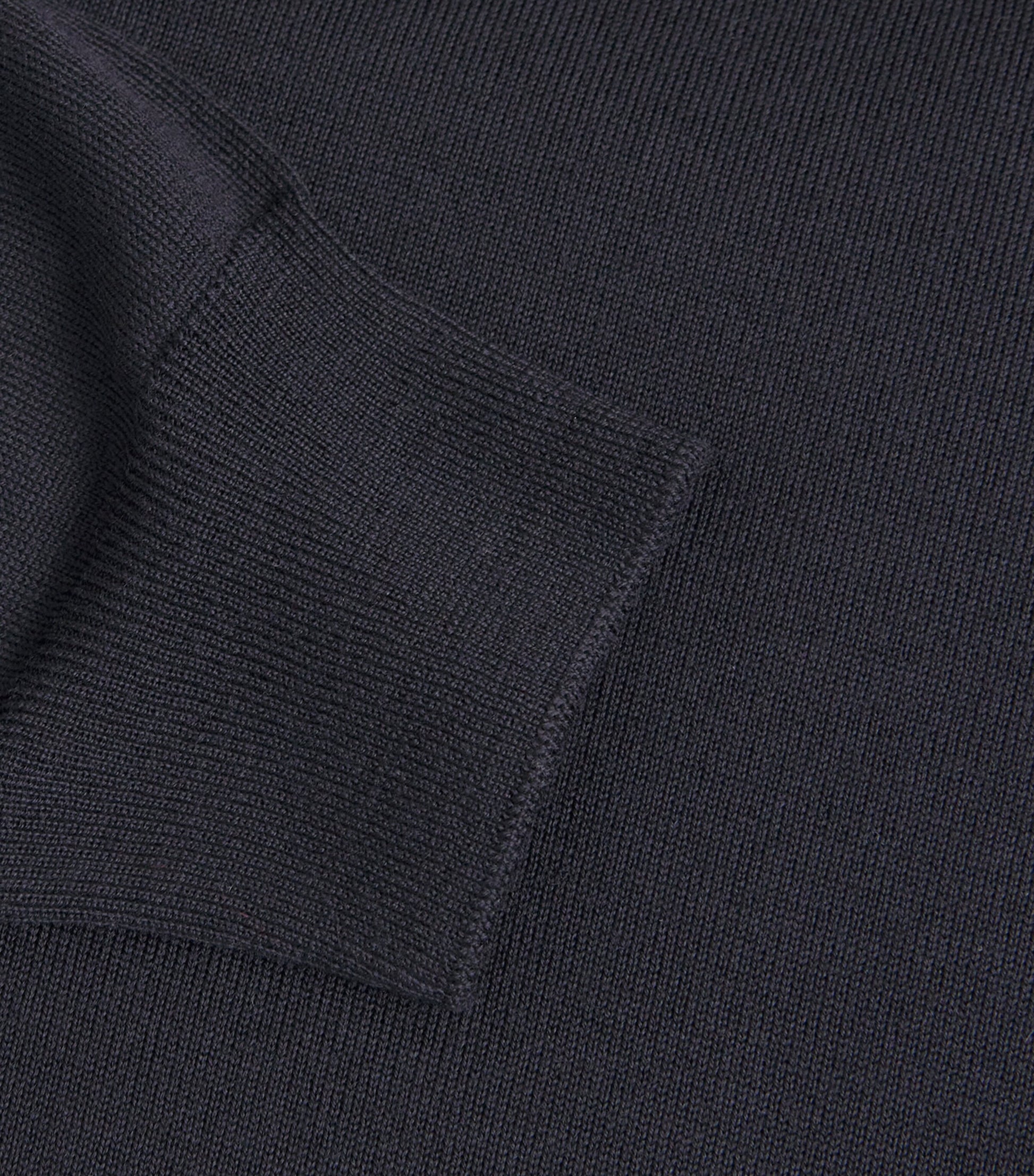 Lardini Navy Virgin Wool Crew-Neck Sweater