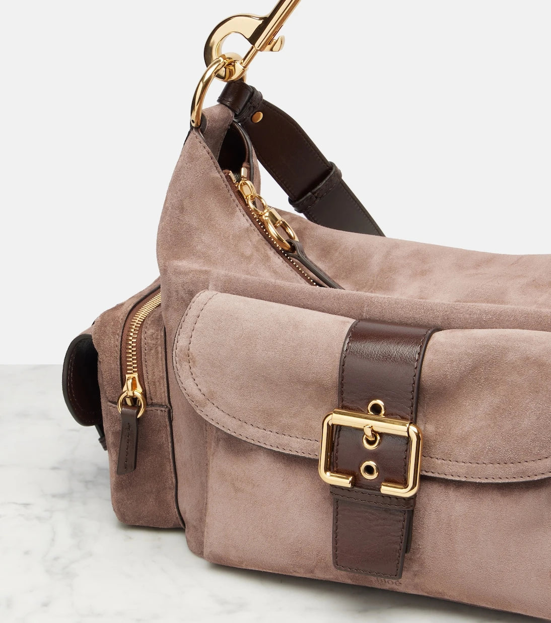 Chloé - Suede camera bag