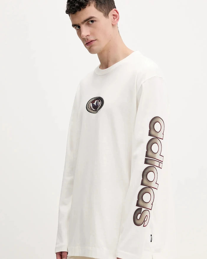 adidas Originals erkek pamuklu uzun kollu bluz