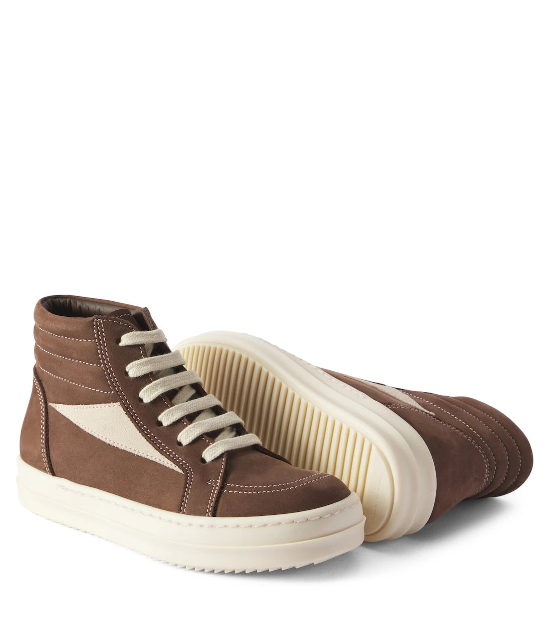 Rick Owens Kids - Vintage leather high-top sneakers