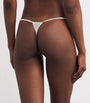 Kiki de Montparnasse Ivory Tulle Sequinned Ange Thong