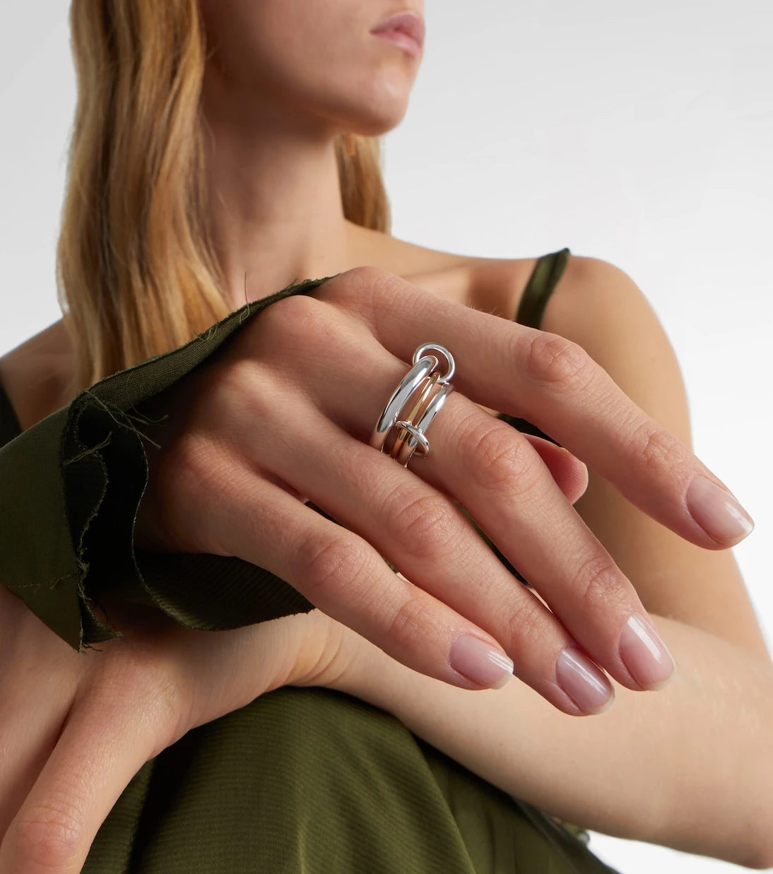 Spinelli Kilcollin - Amaryllis sterling silver and 18kt gold ring