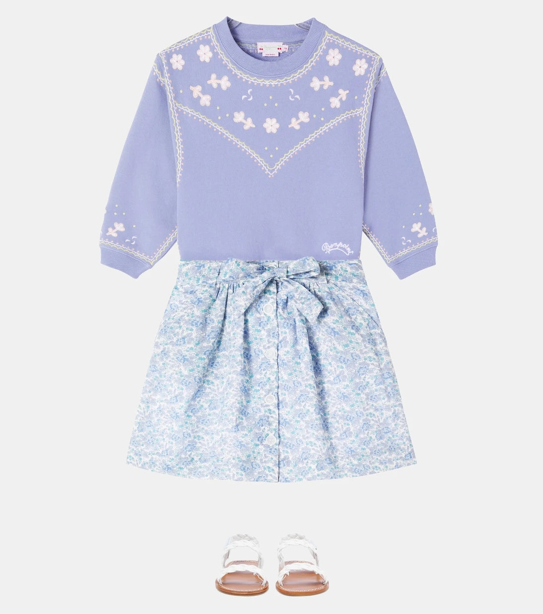 Bonpoint - Esterina cotton skirt
