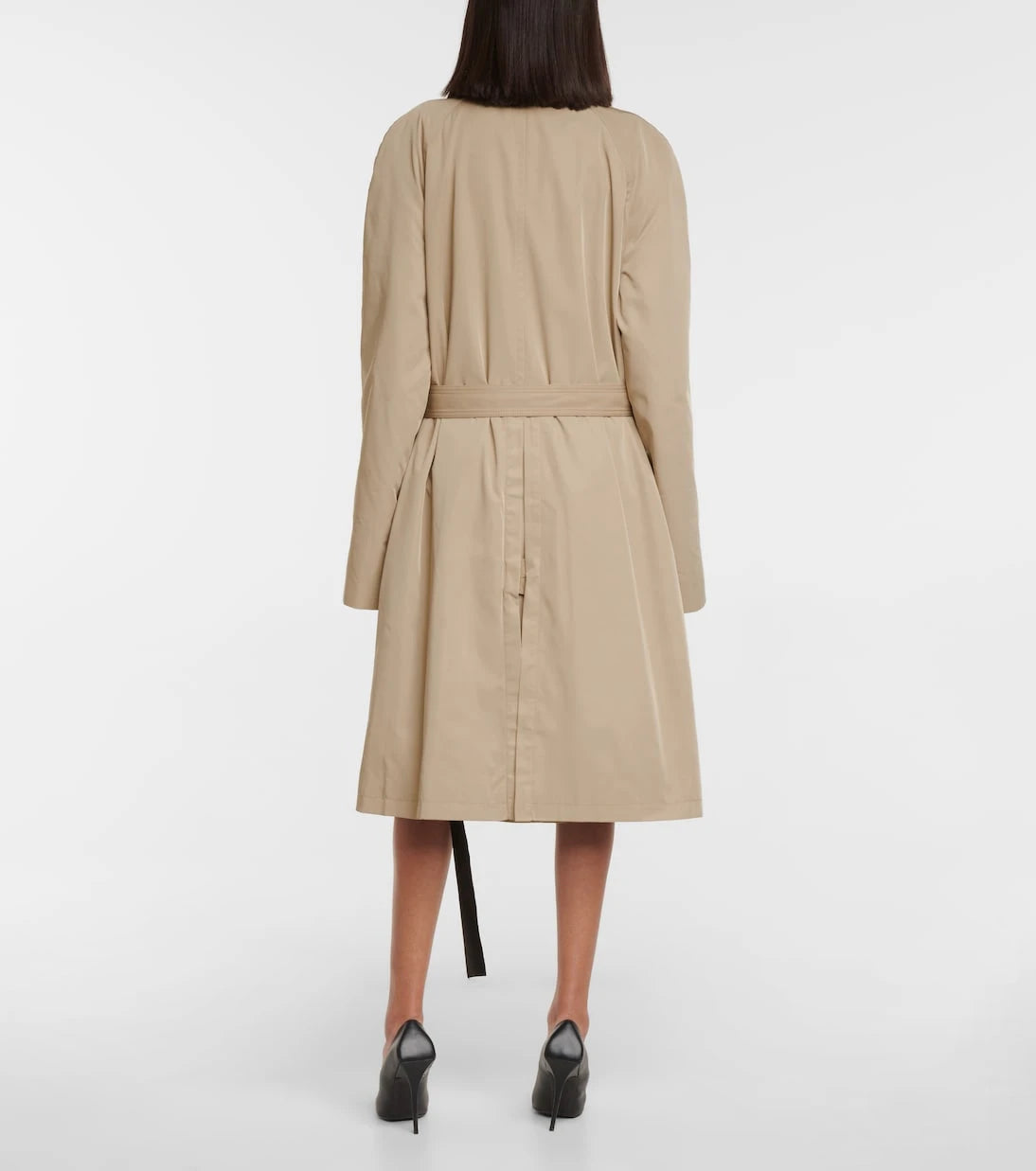 Y/Project - Layered belted trench coat