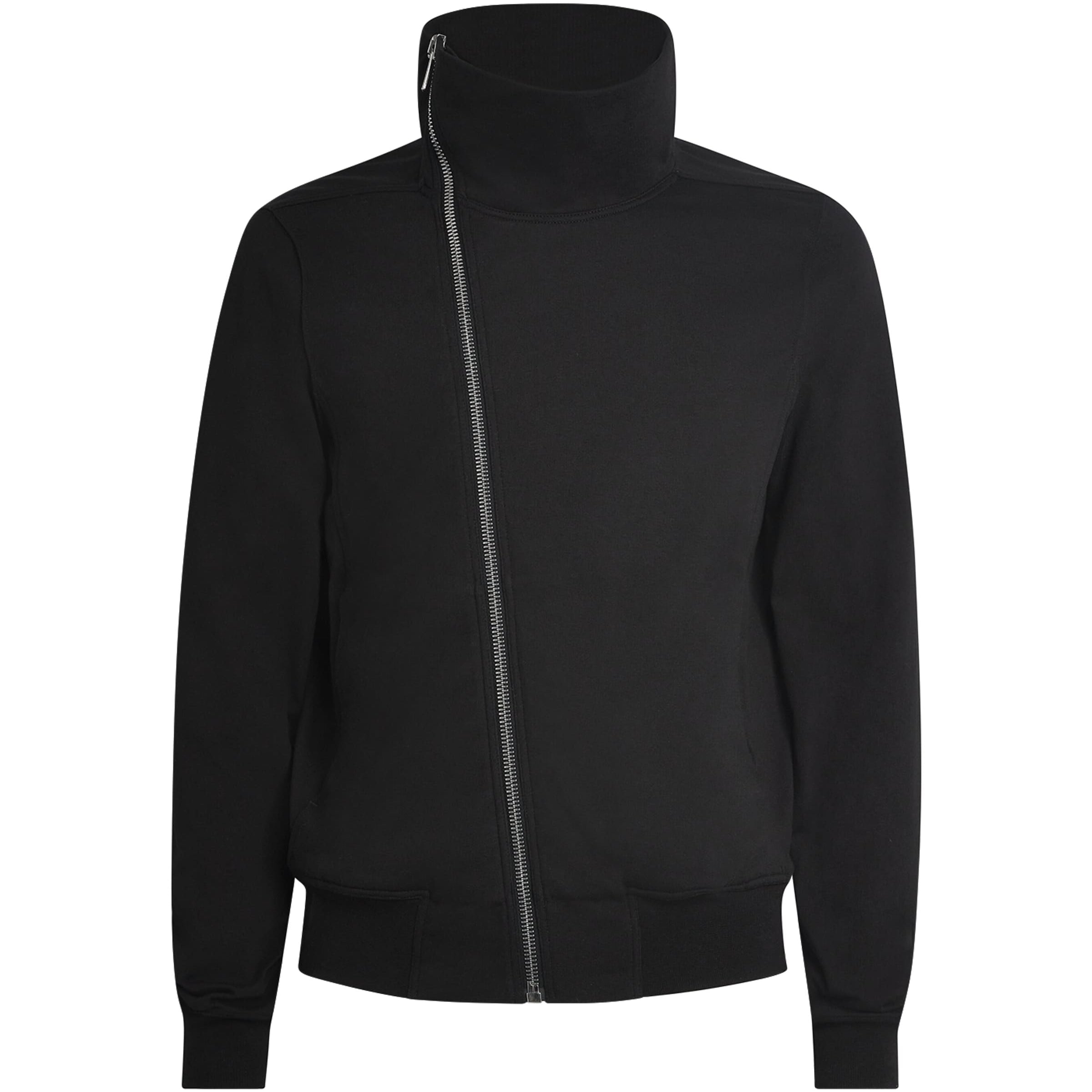 Cotton Jersey Bauhaus Cardigan BLACK