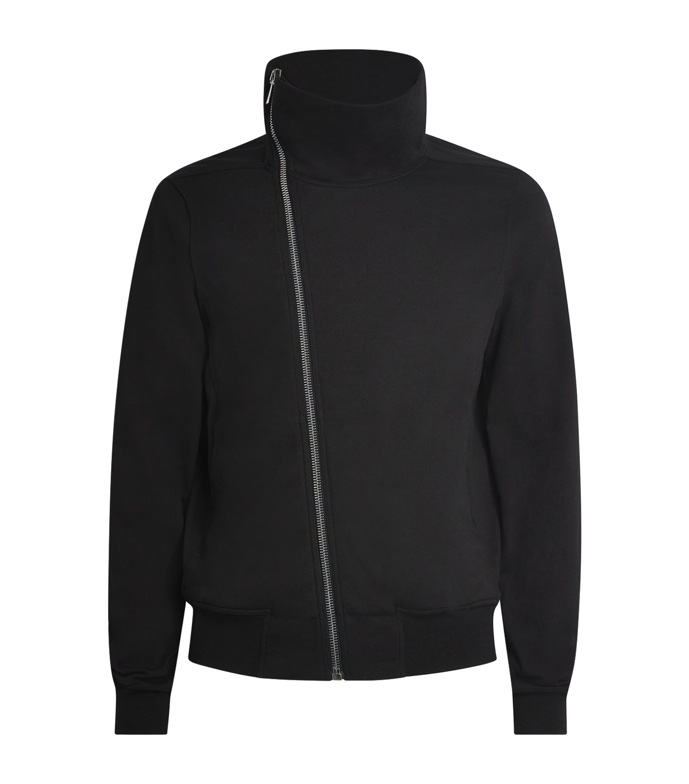 Cotton Jersey Bauhaus Cardigan BLACK